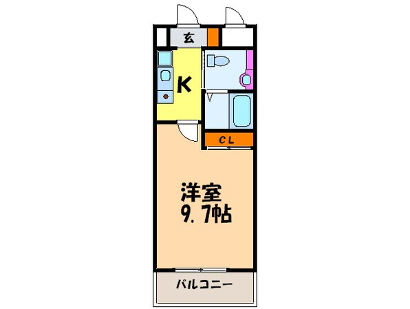 アロハ海岸通の物件間取画像